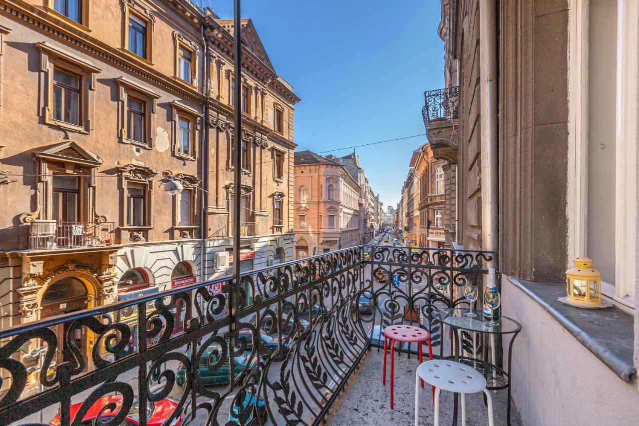 Apartament Luxury Art Deco Flat / Big Balcony Budapeszt Zewnętrze zdjęcie